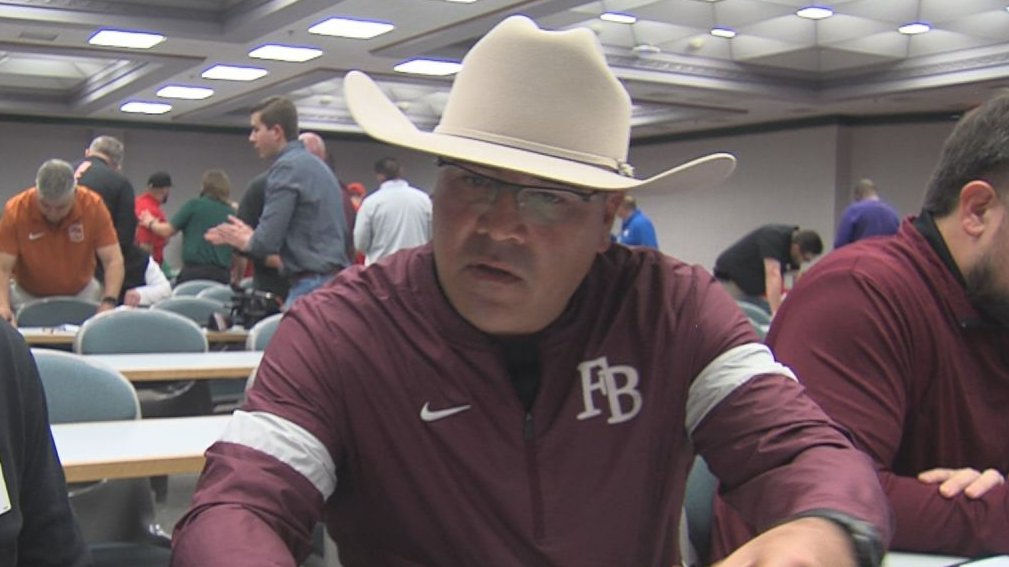 Flour Bluff announces they have officially named Clynt Elwood as Athletic Director and Head Football Coach.

The Hornets remove the interim tag after naming Elwood's predecessor Chris Steinbruck as Superintendent.

<a href="/Kiii3Sports/">Kiii 3Sports Blitz</a> #3SportsBlitz <a href="/Kiii3News/">KIII 3 News</a>