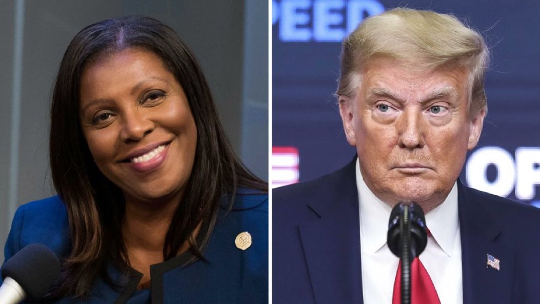 BREAKING: Letitia James, New York Attorney General, is allowed to seize Mar-a-Lago from Trump on Monday.