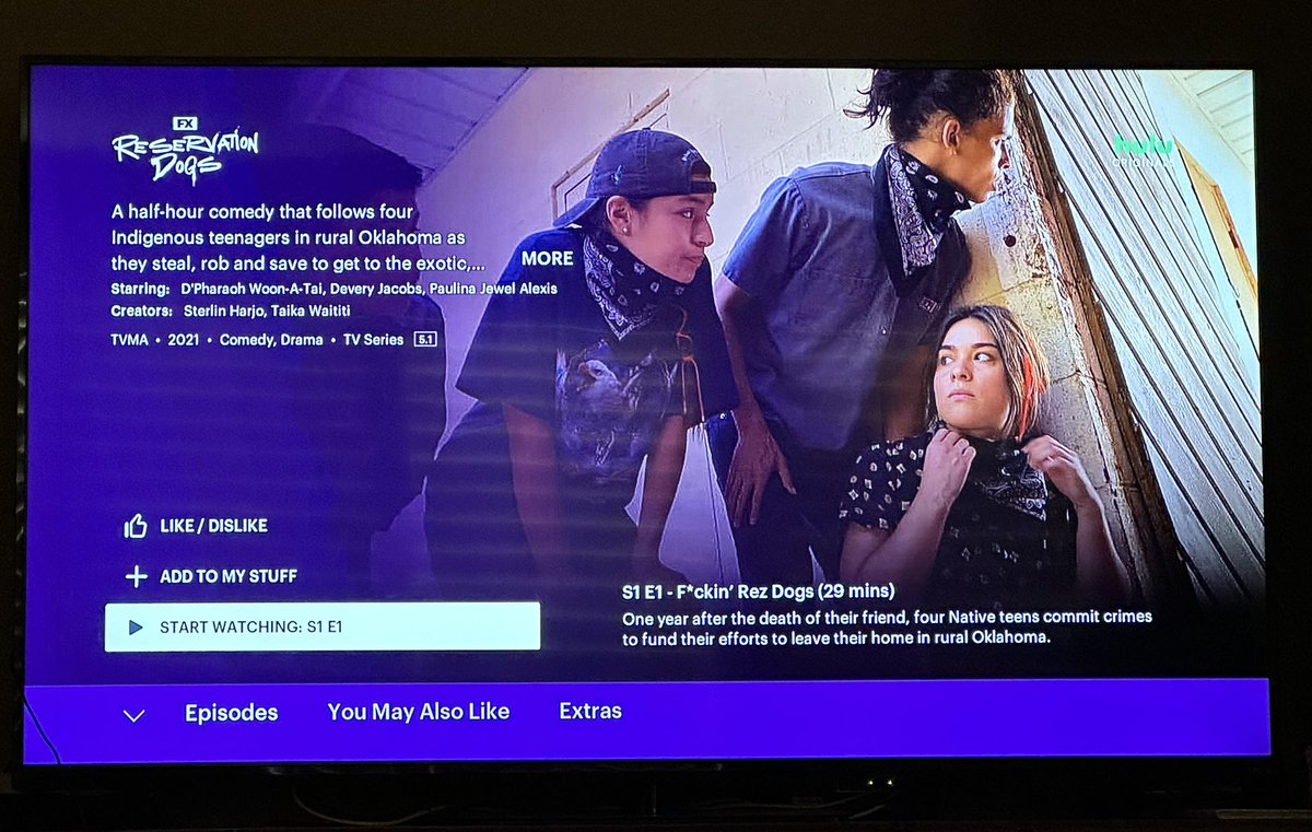 MrBear1488's tweet image. Ahhhh Fuckk here we go, I’m about to start binge watching this show. “Reservation dogs” fuckken excited, I’ve heard great things about this show #FXnetwork #reservationdogs #bingewatch #bingewatching