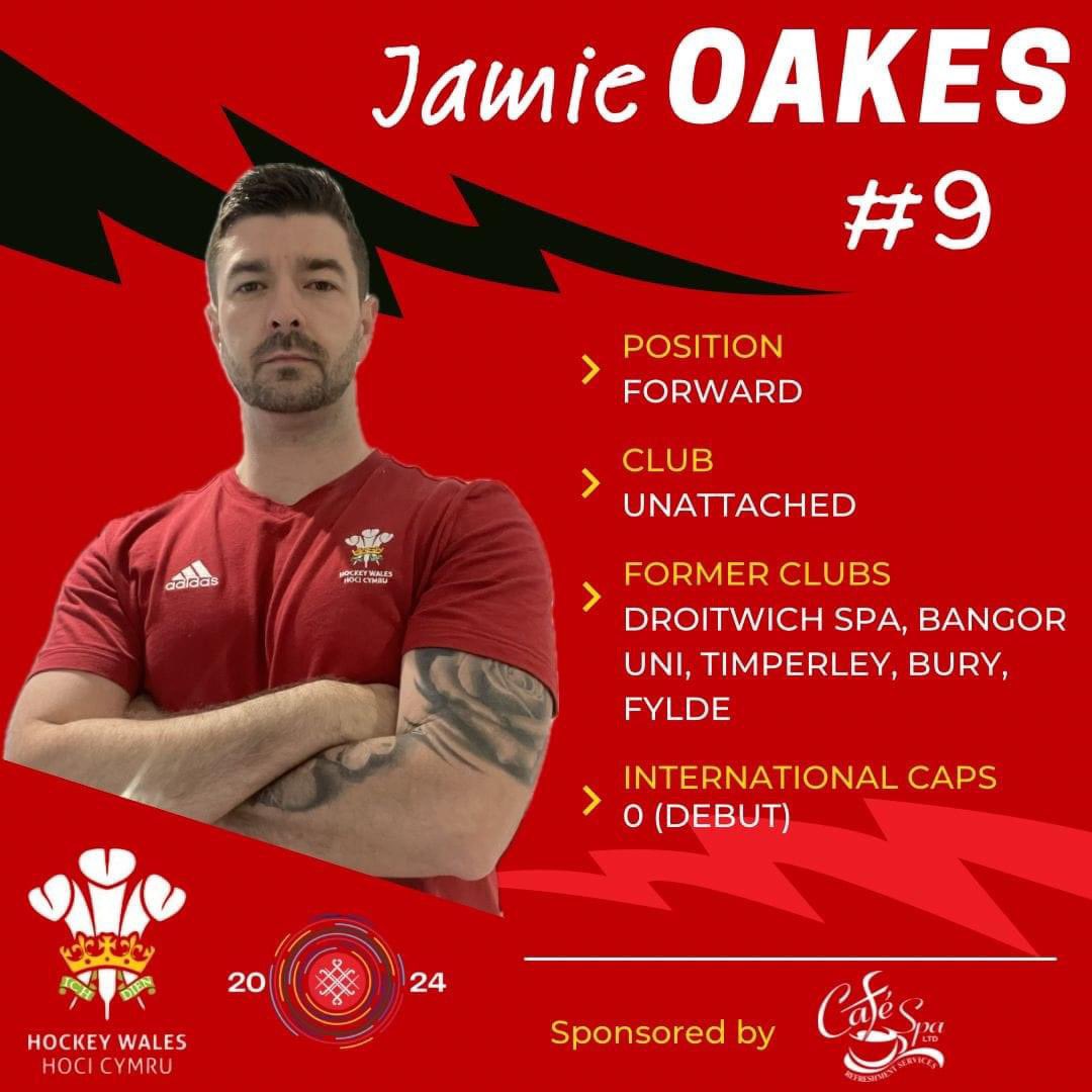 JamesOakes26's tweet photo. Delighted to be making my @HockeyWales Masters debut next week at the Indoor World Cup 🏆

#PlayingForTheDragon https://t.co/YPlev5YtSZ