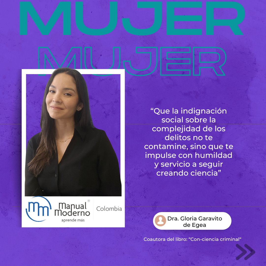 manualmodernoco's tweet image. En MMCOL reconocemos la invaluable labor de las mujeres que han dedicado su talento a las áreas de la salud y la psicología. Sus voces, plasmadas en libros y artículos, nos brindan conocimiento, apoyo y nuevas perspectivas para comprender el bienestar físico y mental.