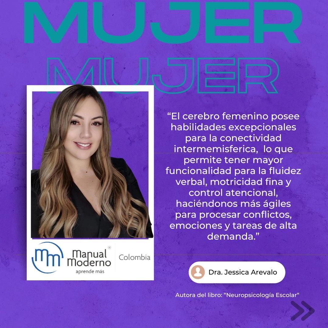 manualmodernoco's tweet image. En MMCOL reconocemos la invaluable labor de las mujeres que han dedicado su talento a las áreas de la salud y la psicología. Sus voces, plasmadas en libros y artículos, nos brindan conocimiento, apoyo y nuevas perspectivas para comprender el bienestar físico y mental.