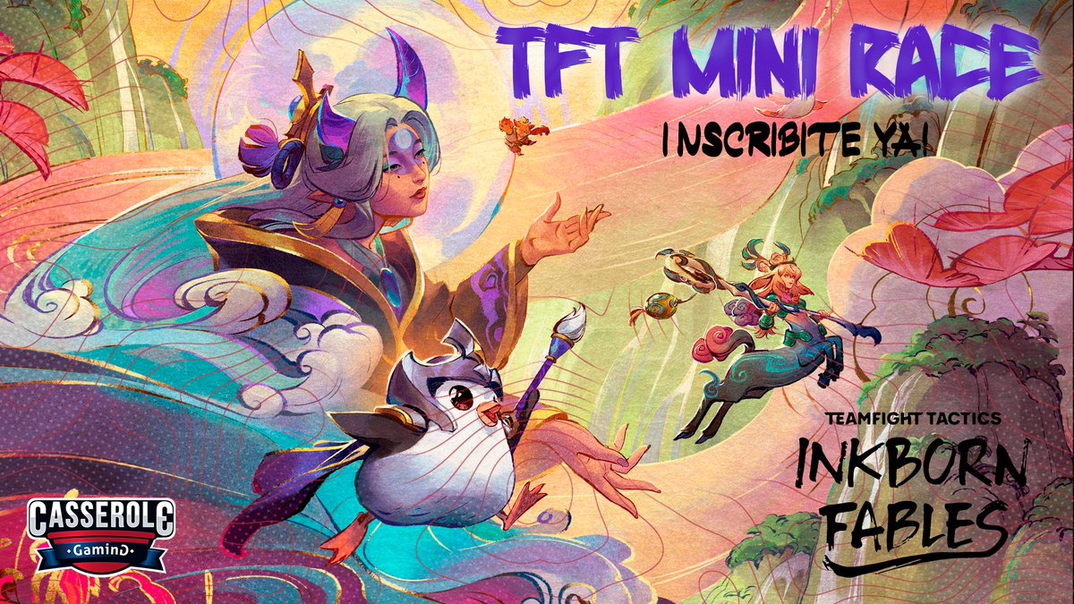 CasseroleGaming's tweet photo. ¿Crees tener lo suficiente para escalar a lo más alto de ladder?

Participa en nuestras #TFTMiniRace para LAN y LAS, 2 ladders race enfocadas a jugadores Low/Mid ELO (hasta esmeralda 1)

🏆Tenemos 2 chibis y 100 huevos en premios! 🏆

Inscríbete AQUI!
🔗https://t.co/c6OHzVka9A https://t.co/o3SaSQTVlX