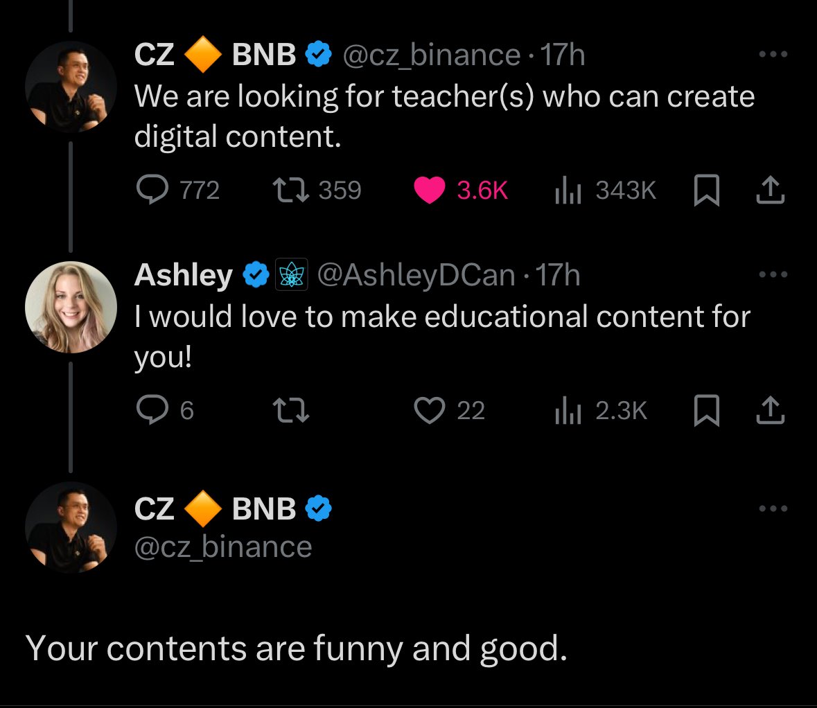 Ashley tweet media