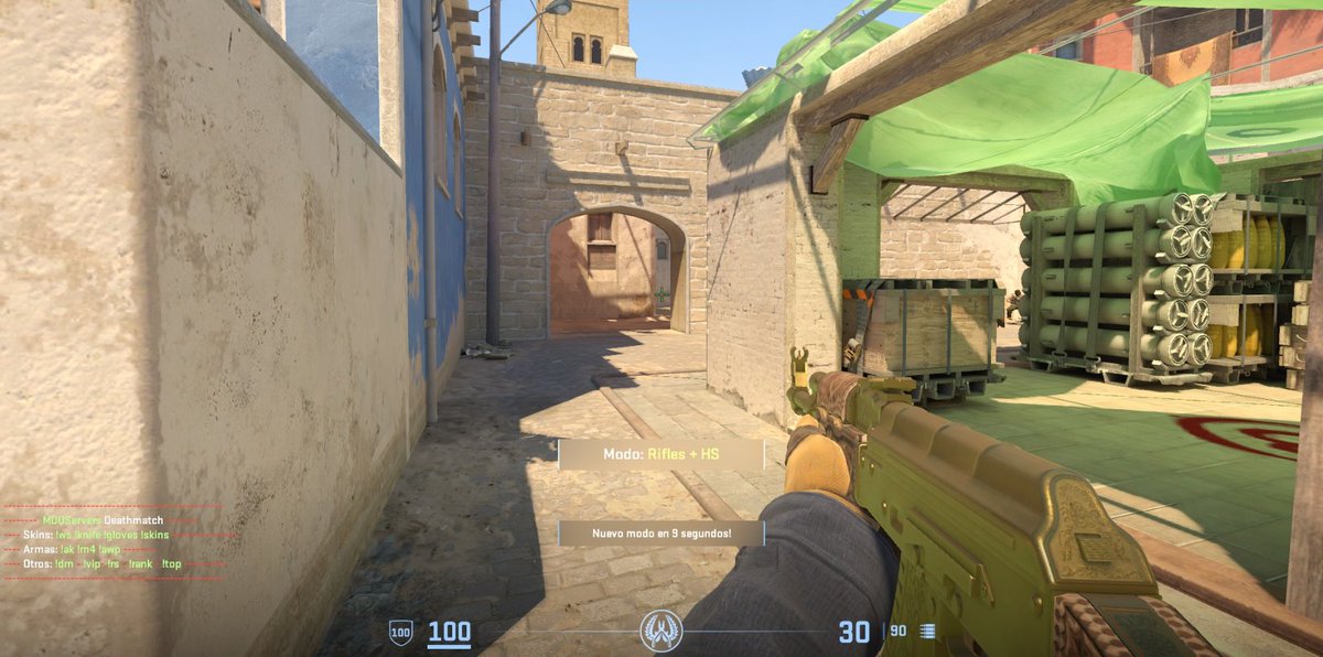 Servers de CS2 activos:

▪️DM+FFA Mirage
▪️Retakes
▪️Surf &amp; KZ
▪️Mix

🖥️Conectate fácilmente desde nuestra nueva página web: MDQServers.net

También se pueden adquirir VIP en promo desde $999 y servidores privados de CS2, CS1.6, TS3, entre otros.

*Los VIP que estuvieron