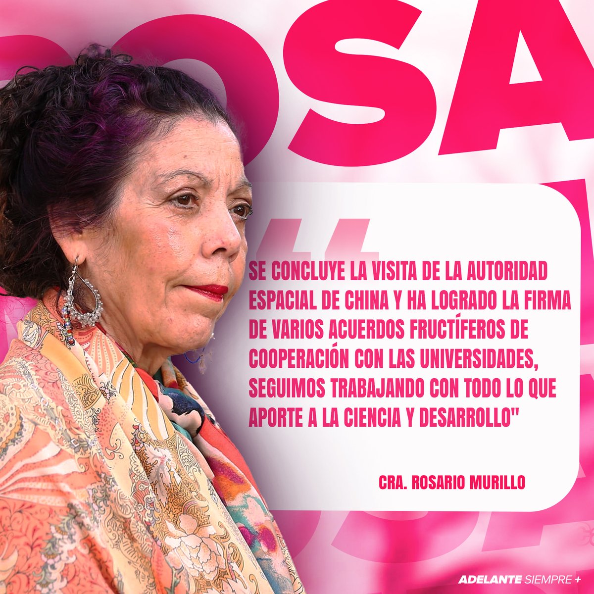 Vicepresidenta de #Nicaragua Rosario Murillo en Comunicación con las familias Nicaragüenses hoy #19DeMarzo del 2024. 📷📷📷
#AdelanteSiempre
#4519LaPatriaLaRevolucion