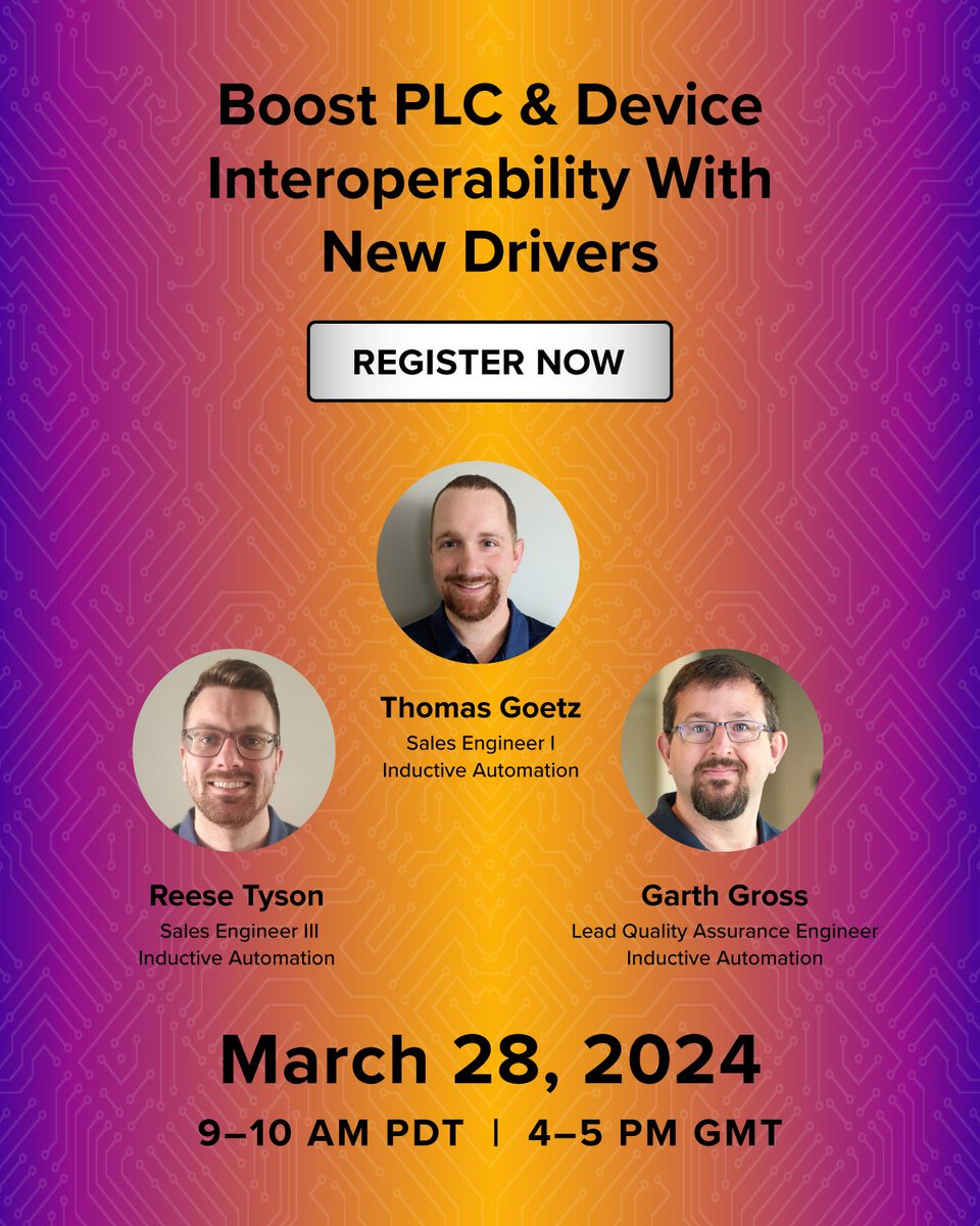 InductiveAuto's tweet photo. Need to improve your #interoperability? See how you can expand connectivity to MELSEC PLCs, #DNP3 outstations, #Micro800 devices, and #IEC-enabled devices with four phenomenal new drivers.
Register for the free webinar: https://t.co/NSTIbFT4TX https://t.co/nVzKIjpjkM