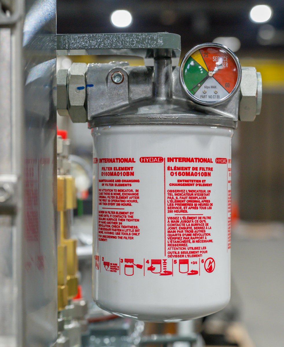 FSC_Wisconsin's tweet photo. #Hydac filters = Happy Machines! This #hydraulic power unit was fitted with a top-notch Hydac filter, keeping the fluids clean and the machine running strong! Let the #FSC team help you guarantee your machines "uptime"! Visit us at: https://t.co/J7DfONYjoP
#FluidSystemComponents https://t.co/4BshtY6nHp