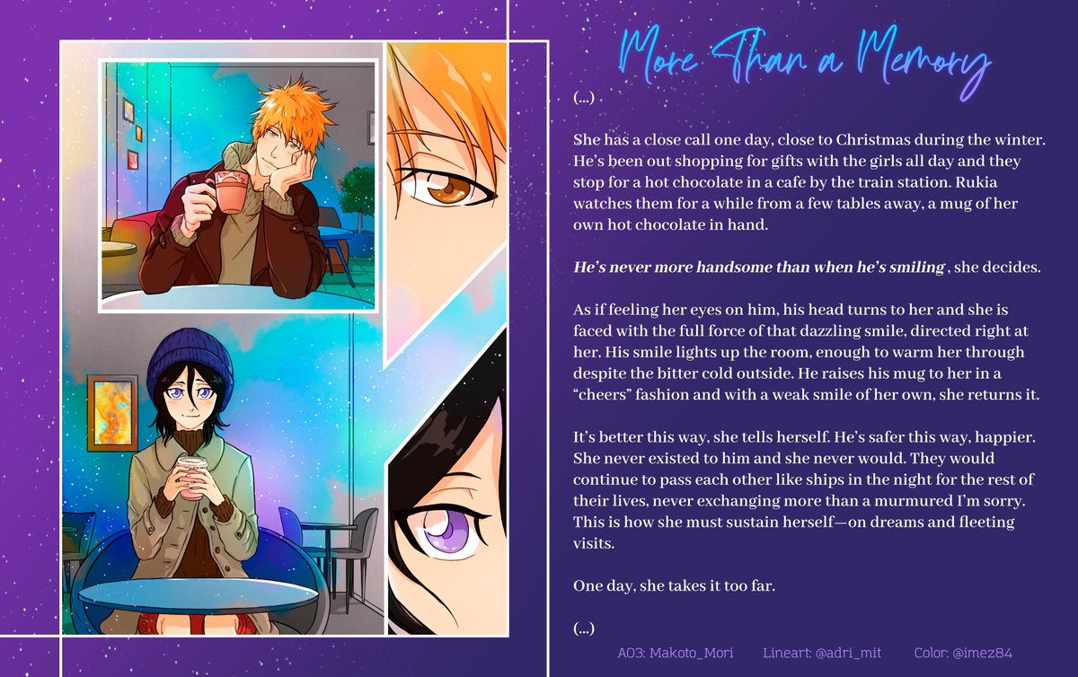 2/2
I'm really grateful to participate in the <a href="/ichirukicollab/">Strawberry Tales: An IchiRuki Collab</a> with a great team that really worked hard for this!
Lineart: for me
Colored: <a href="/imez84/">imez</a> / mezzomarinaio.tumblr.com
Thanks to Mako (tumblr.com/makowrites) for such a nice story!!
Please check out their wonderful works!