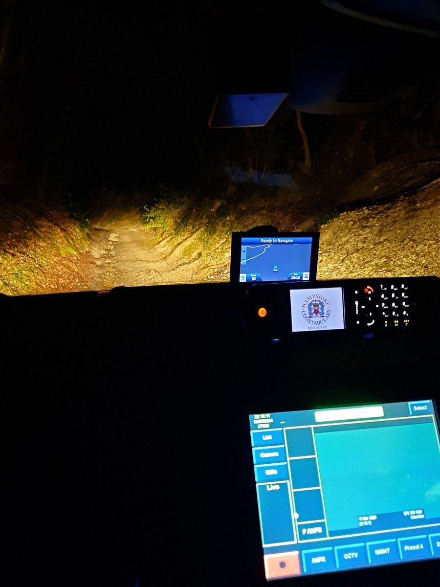 Im in the passenger seat tonight with Pc Giraudet driving. #OpGalileo and #Rural crime patrols. #QuadBikes are being stolen again so please stay vigilant. Consider getting a #Tracker Pc 23206 Stanbrook #HantsRural