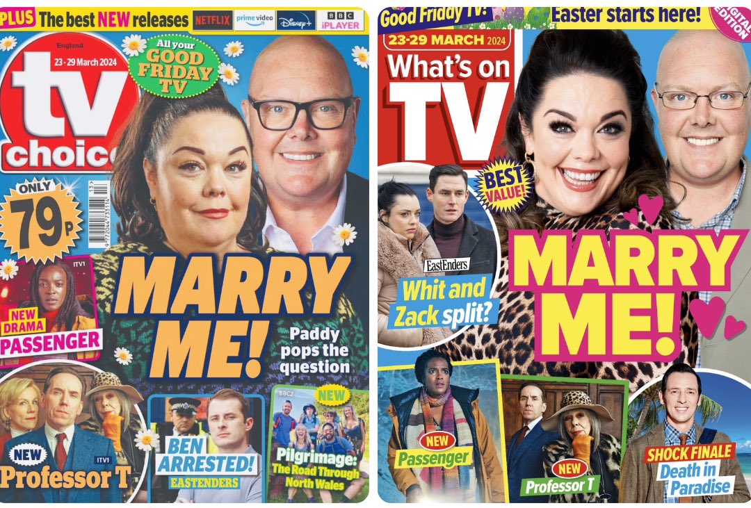 Reallisariley's tweet photo. ๐ณ๐ณ๐ณ๐ณOhhhhh Paddyโs going to propose to Mandy??? Whatโs she going to say I wonder??? @TVChoice and @whatsontvuk NEXT WEEK IN @emmerdale #whatsontvmagazine #propose #tvchoicemagazine #emmerdale ๐๐๐๐ #dingles #family Emmerdale https://t.co/VtjdJK7MzC