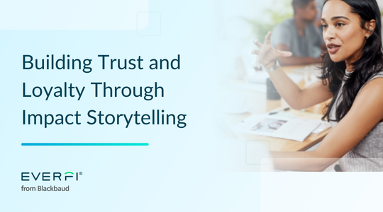 Brand messaging, employee feedback, KPIs, and sharing best practices can all be part of a brand's impact storytelling. 📣 If your brand is looking to build trust and loyalty, here are some things you can do ➡️ everfi.com/blog/community…