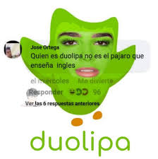 JuanitoHM98's tweet photo. Cada día hay menos diferencia entre dua lipa y duolingo https://t.co/Ri3rFut3jS