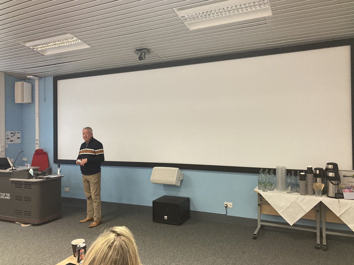 Todays talk <a href="/UniWestScotland/">UWS</a> <a href="/CBallantynePsyc/">Dr Carrie Ballantyne</a> and team of superb 4th year students gave a real buzz again about raising awareness of Fragile X Syndrome, personal experiences, talking about my beautiful boys <a href="/stuandmattmcd/">Stu and Matt</a> there’s much to do so I need to consider next step