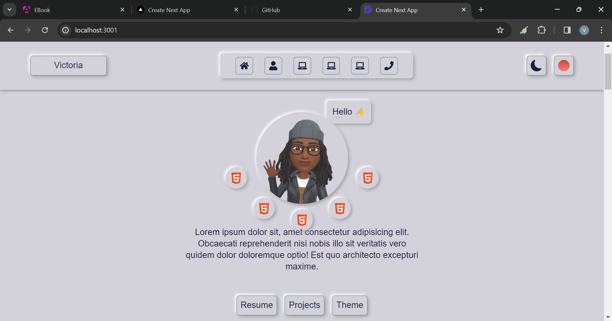 vhic_kee's tweet photo. Day 83 - 86

==> I learnt ngrx in Angular. It's similar to Redux which is efficient when it comes to state management.
==> I started building my portfolio using Next js and I'm also using neumorphic ui design.

#100daysofcode
#buildinginpublic
#webdevelopment https://t.co/xTSB0uzHaR