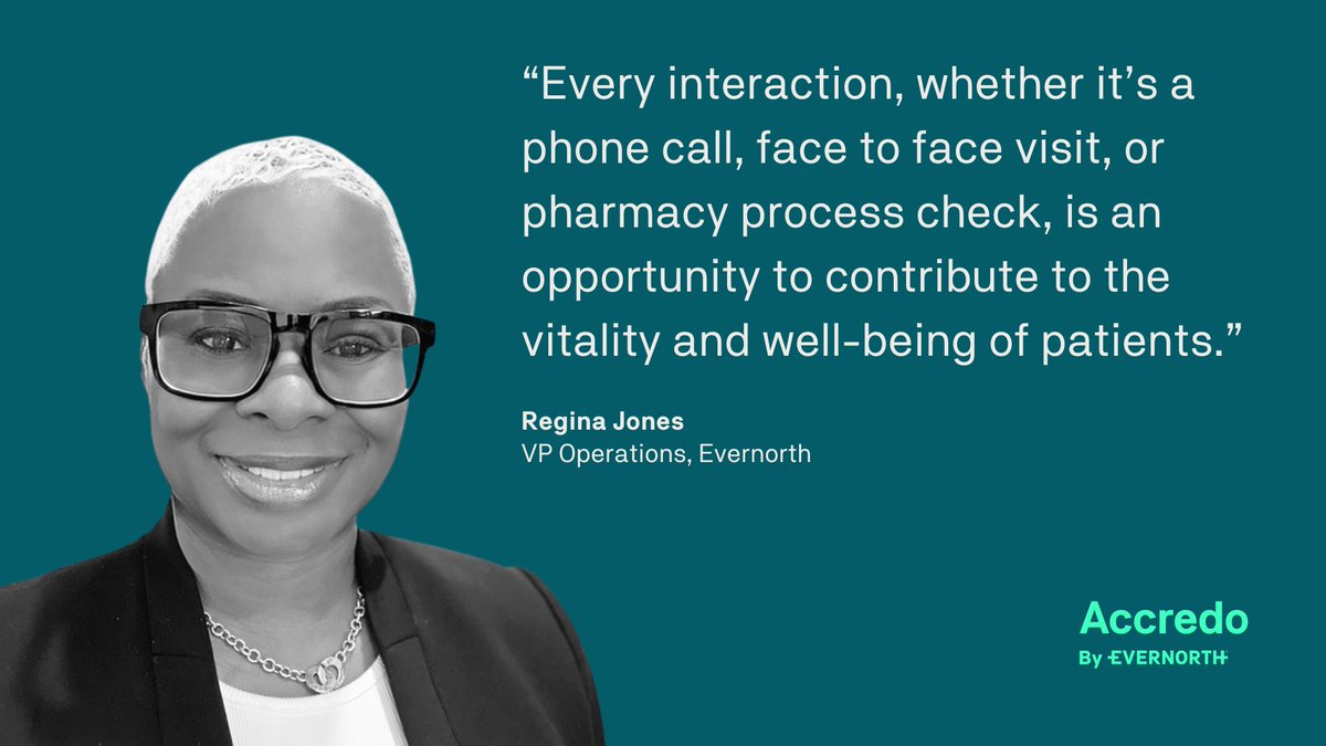 This month we're highlighting Regina Jones, VP Operations, @Evernorth. She's an unstoppable force in patient care and a true inspiration to her team. Learn about her journey and the passion that drives her dedication. bit.ly/3VkqZtl