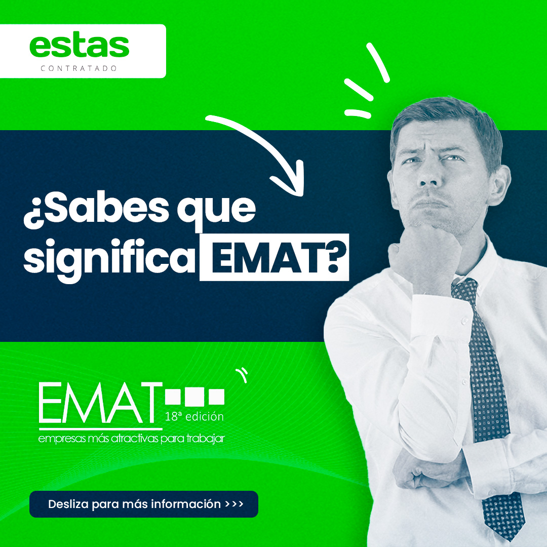 estascontratado's tweet photo. ¿Sabes que es EMAT? ¿Quieres ser parte del cambio y ayudar a reconocer a las mejores empresas para trabajar en Panamá?

Haz clic aquí https://t.co/2mJl71D8sG y comparte tus experiencias. Juntos, construyamos un lugar de trabajo mejor y más gratificante para todos. 💼 https://t.co/ZI81HNYOji