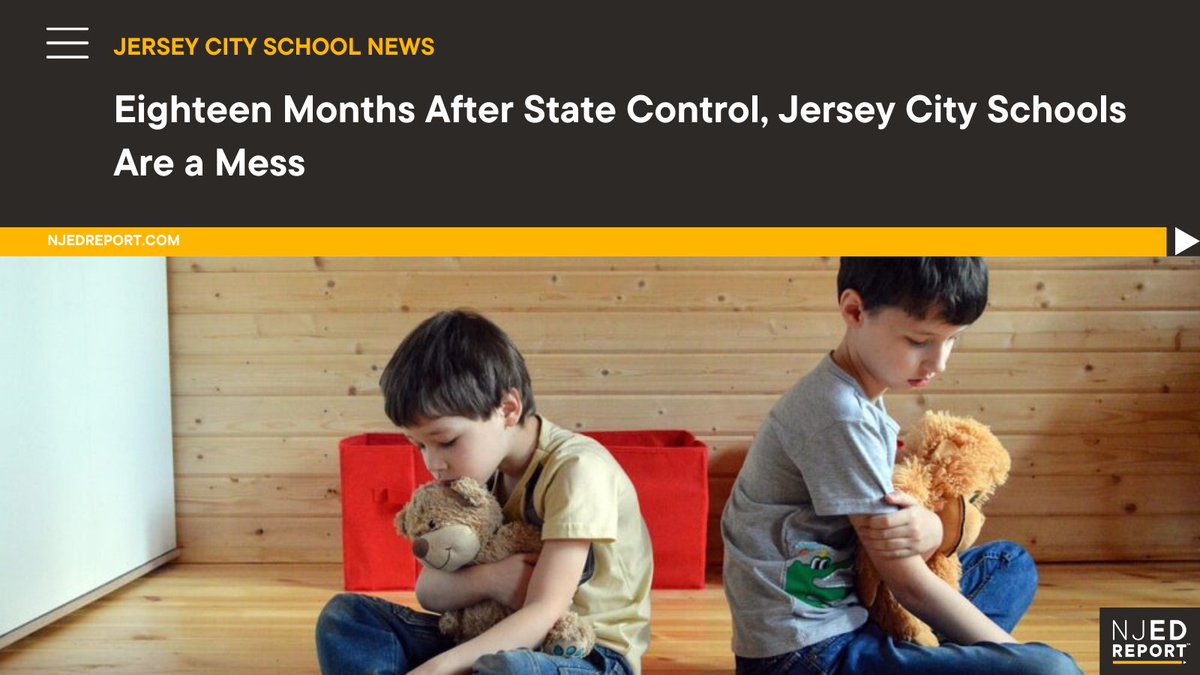 njedreport's tweet photo. Eighteen Months After State Control, Jersey City Schools Are a Mess https://t.co/iYVLZprHbO #NJEdReport #NJSchools @NewJerseyDOE @njdotcom @jcps_district https://t.co/7MjmUsuvbW
