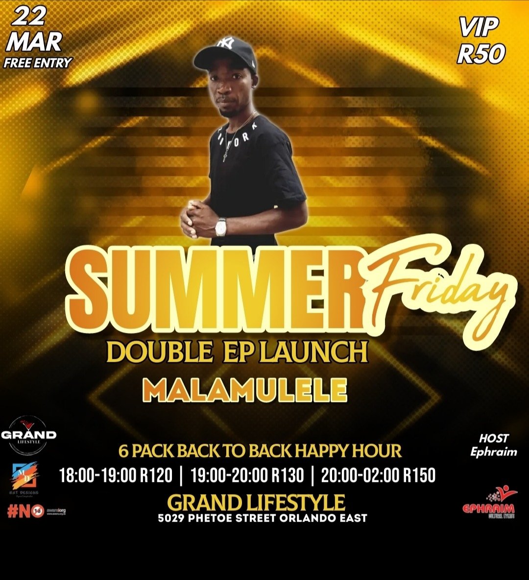 Malamulele_rap's tweet photo. Double EP Launch https://t.co/W7qS2Nm5Df
