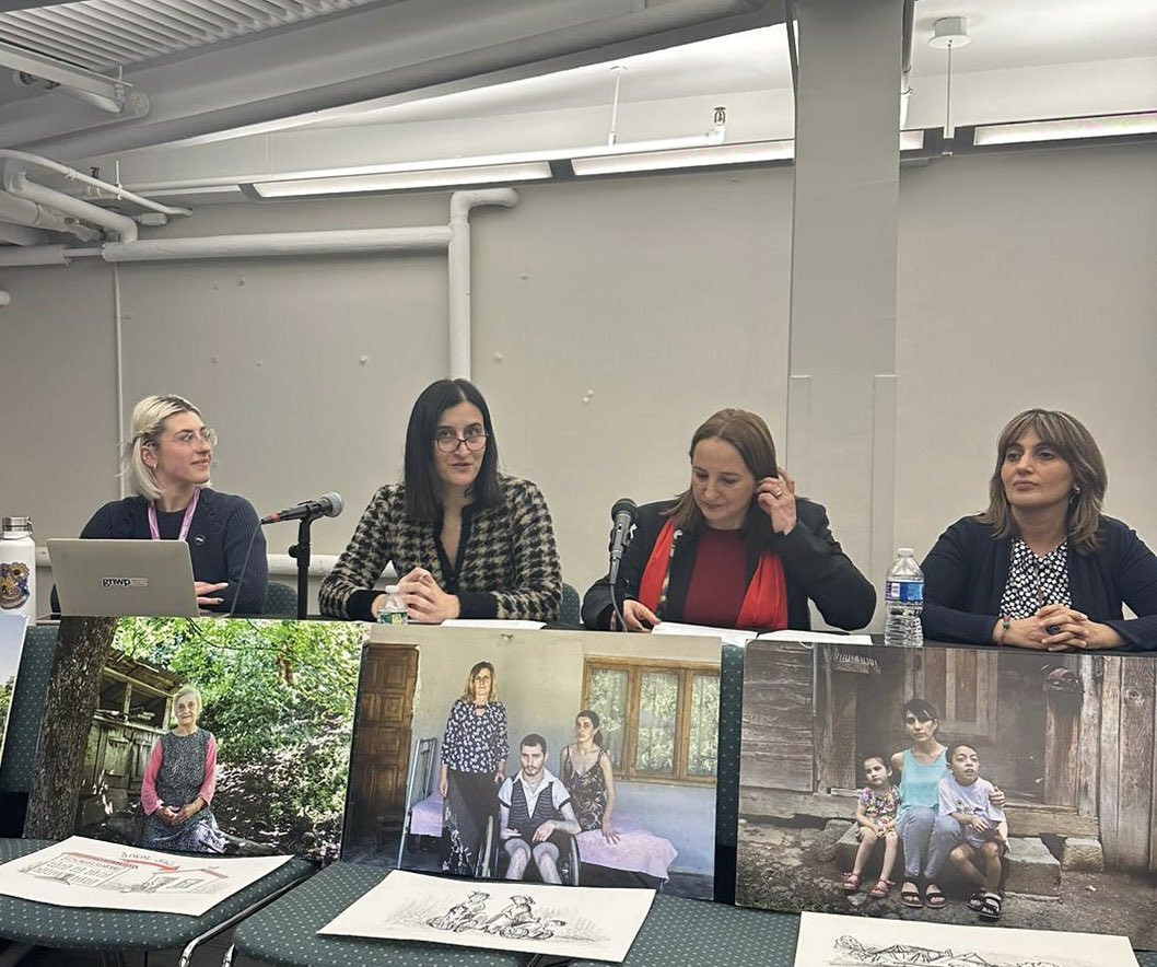 ekalord's tweet photo. Honored 2 deliver opening remarks on behalf of 🇬🇪Mission @CSW68 side event by #WIC #GIZ #KVINFO on Fostering Empowerment, Strengthening Institutions& Shaping Gender-Inclusive Future in🇬🇪Mainstreaming&Strengthening Gender Equality @Local-level, Good practices&lessons learned. https://t.co/GIlL3UkzKW
