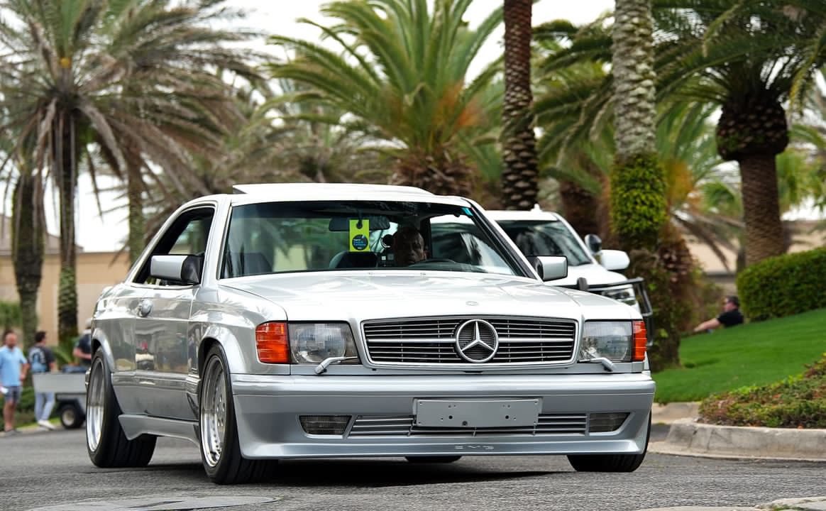 Spotted! AMG SEC Widebody after a successful showing at @AmeliaConcours with the @PatinaMuseum #AMG #SEC #widebody