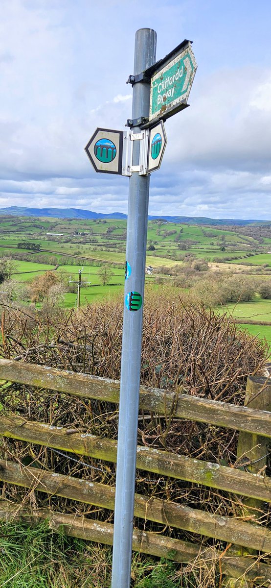 Trail championing today for the Heart of Wales Line Trail 🥾🥾 Pen-y-Bont to Llanbister Road A lovely walk & lovely weather 🌞 @heartwalestrail @HeartWalesLine