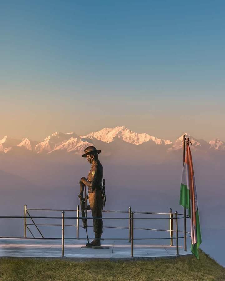 Gorkha war memorial, Batalia Loop, Darjeeling, Assam. #GorkhaRegiment