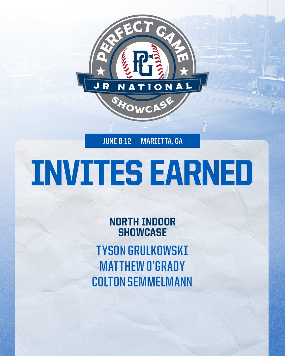 Latest Invites Earned from North Indoor Showcase to #PGNational and #PGJrNational!