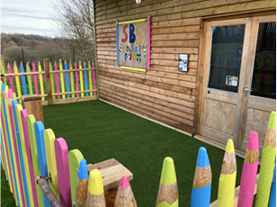 hearne_mp's tweet photo. It was lovely to meet with Gayle from Step by Step Autistic School to present their Community Donation Policy cheque for £150. The funds helped towards laying new astro turf outside their sensory shelter. I think you will agree it looks fantastic 🤩! https://t.co/1gLPEf42hN