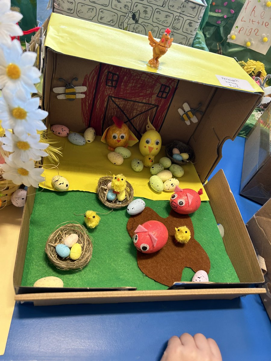 EastfieldPSHull's tweet image. Happy Easter from FWK 🐣 Thank you to all of our wonderful parents and carers for supporting the children with making their bonnets and egg displays at home, we thoroughly enjoyed the bonnet parade 😊 🐣 🐰 #epsFWK