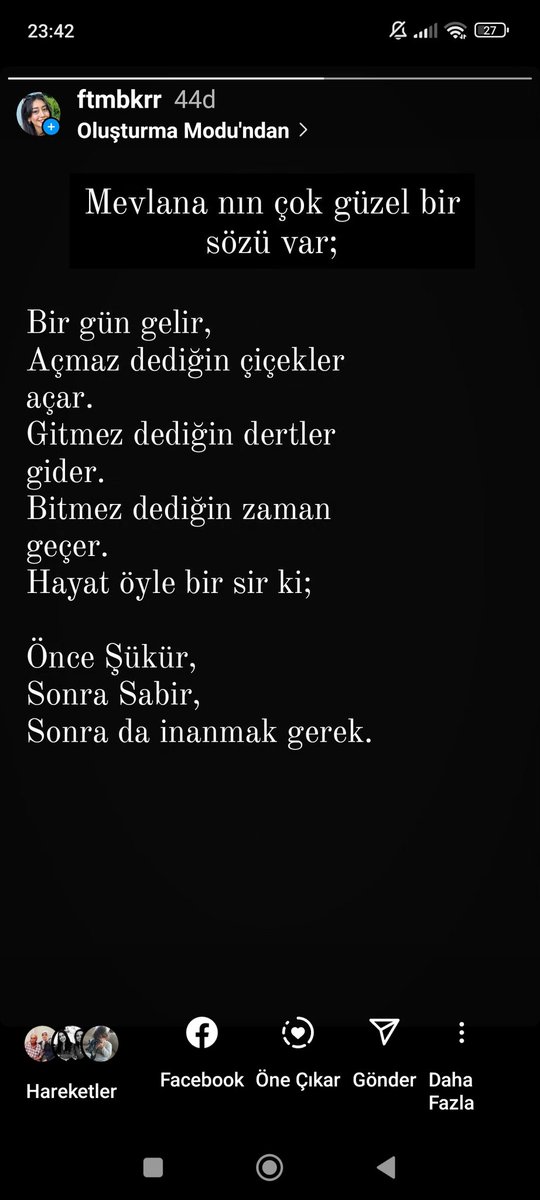 Şükür
Sabır
İnanmak