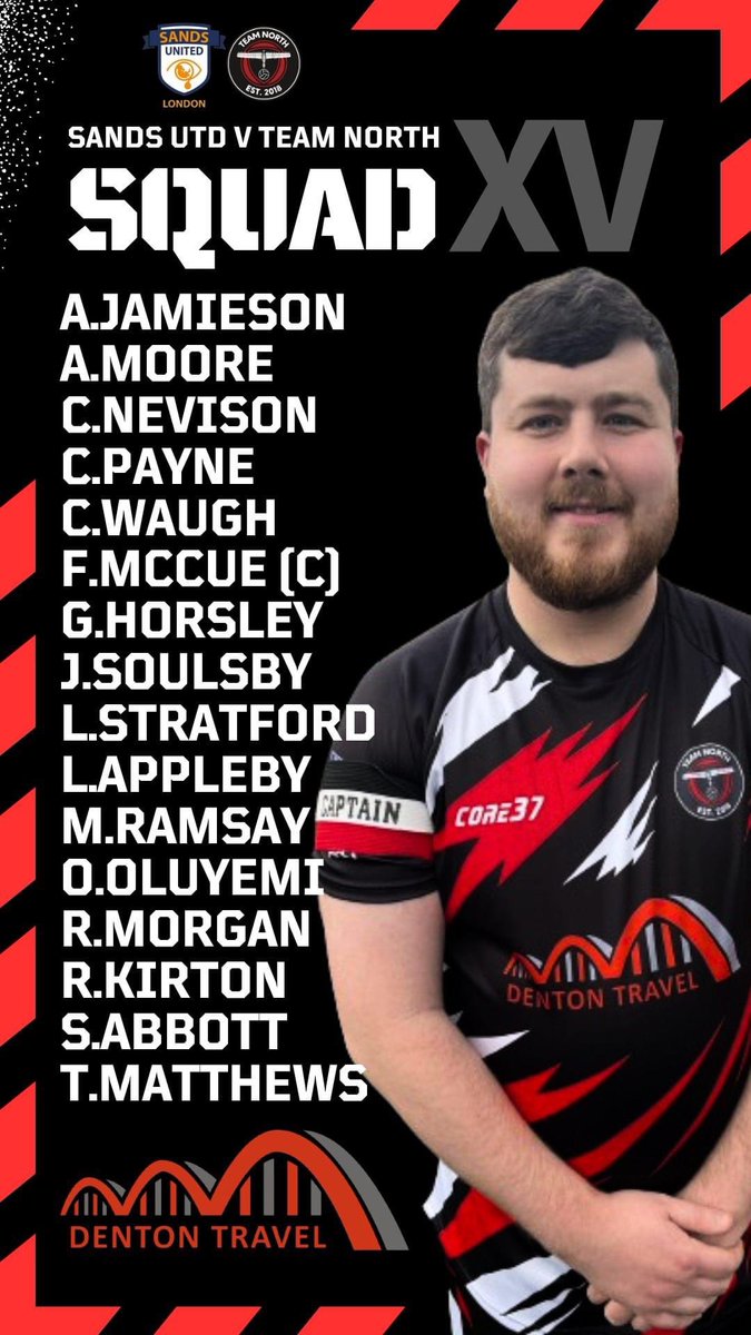 We are heading down to Essex this weekend to play <a href="/LondonSufc/">Sands United London</a>  supporting SANDS 💪 Good luck lads ⚫️🕟🔴