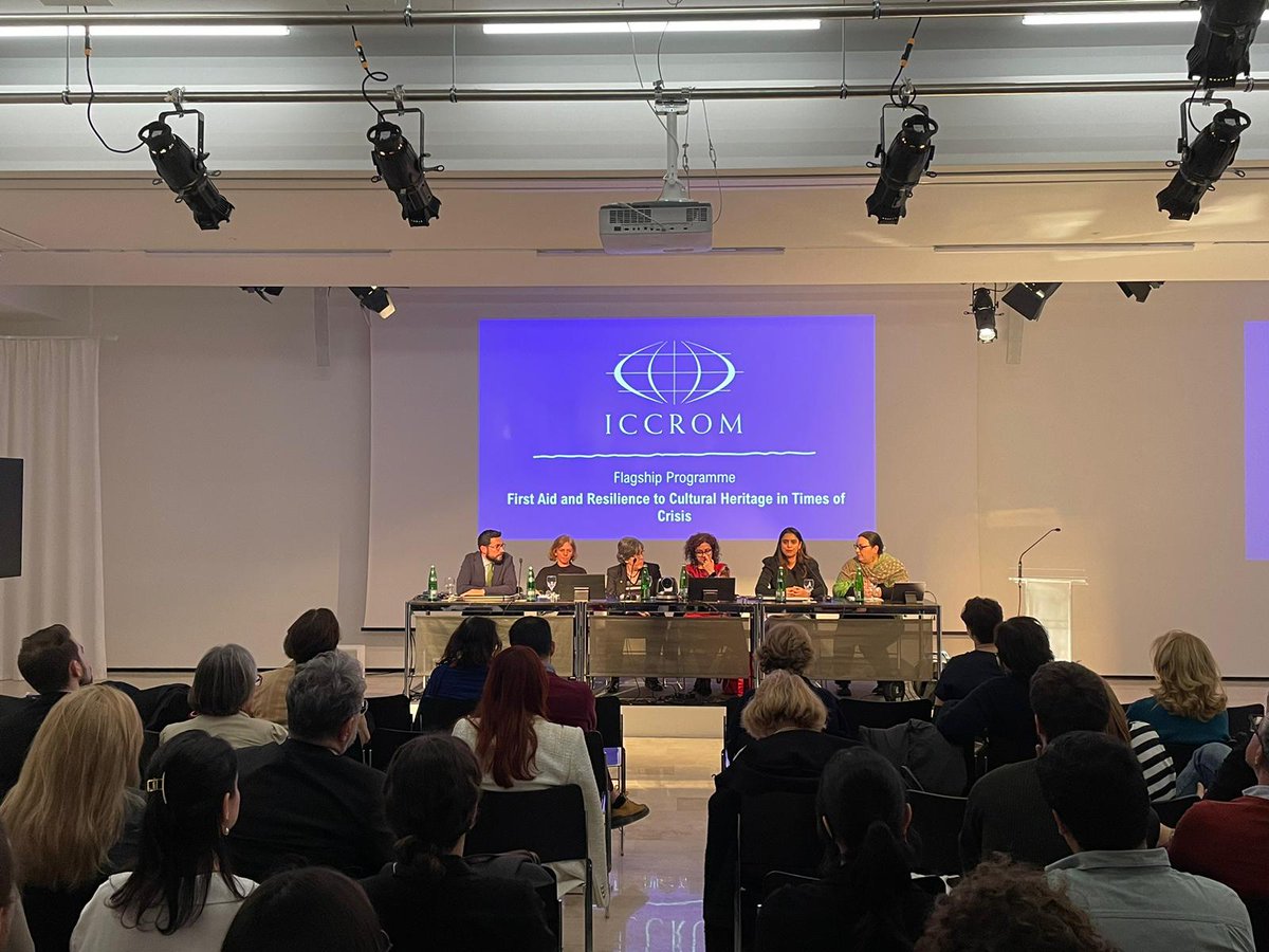 Tonight, we joined the roundtable hosted by Istituto Svizzero. Together with @SapienzaRoma, the University of Lausanne, @ALIPHFoundation, and @UNESCO, we discussed the crucial need for protecting and disseminating cultural heritage alongside scientific research.