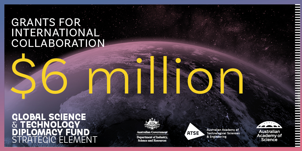 ATSE_au's tweet image. We're absolutely thrilled to announce that we are delivering the @IndustryGovAu Global Science and Technology Diplomacy Fund – Strategic Element in collaboration with @Science_Academy.

🔗 Submit your interest at glodip.org.au