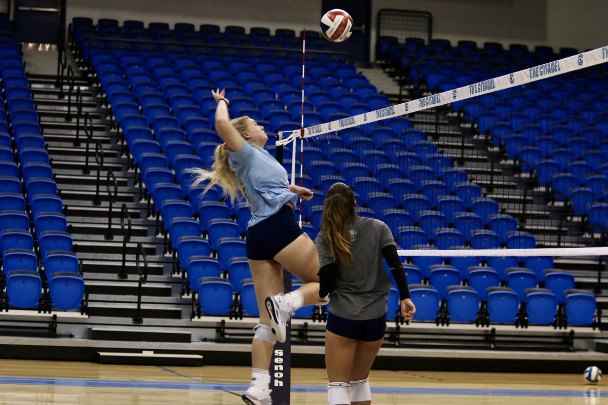 CitadelVB's tweet photo. Back at it! 

#OurMightyDogs https://t.co/VFK16IlSKW