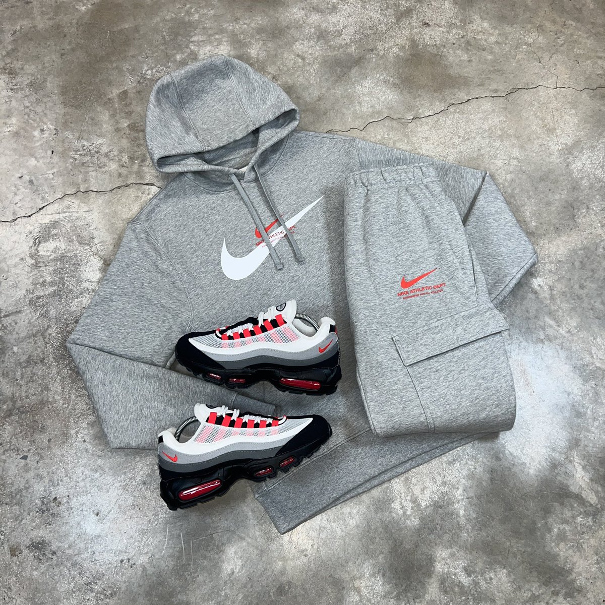 red air max tracksuit