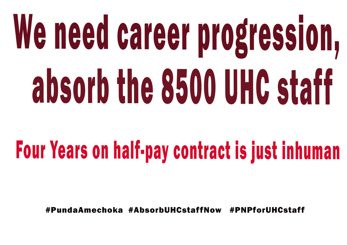 UHCWorkers_KE's tweet photo. @KenyaGovernors @MOH_Kenya @Nakhumicha_S @Senate_KE @PSCKenya we need  #PNPforUHCstaffs @UHCWorkers_KE we need #EqualWorkEqualPay @StateHouseKenya @srckenya https://t.co/g6jhDdUnPd