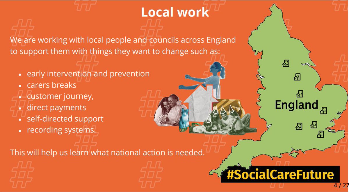 In our 'Plumbing and Wiring' initiative, as well as exploring issues nationally we are supporting local work. Using a co-productive approach called 'working together for change', councils and citizens are working on some changes they want to make 👇
