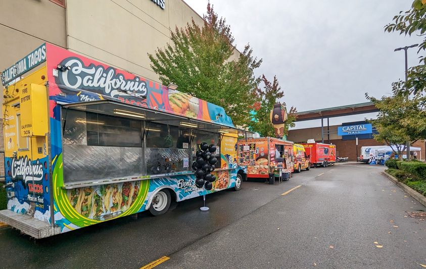 🎉 Get your taste buds ready! 🚚🍔

We're so excited for our next Food Truck Rally happening at Capital Mall! 🌟 Mark your calendars for March 23rd from 11am to 8pm for a flavor-packed adventure that'll tantalize your senses!