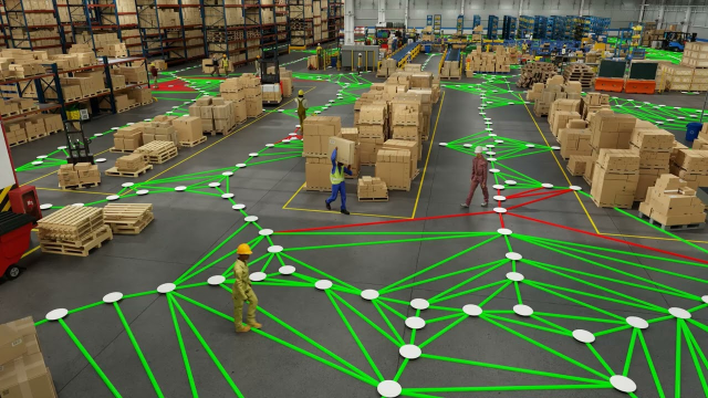 VirtualGFX's tweet photo. Watch the AI driving industrial automation, and how it's developed, refined, and deployed in simulation with digital twins. This demo uses NVIDIA Metropolis, Omniverse, CuOpt, and Isaac to create an AI gym where robots can be evaluated in complex spaces. https://t.co/9FvoKrg3IT https://t.co/yABQngIPeJ