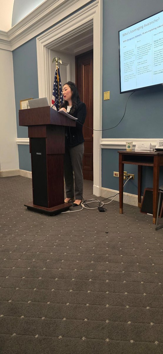 GBBC_io's tweet photo. @digitalasset @CantonNetwork @jpmorgan @meeshtian, @AvaLabs, unpacks the ability of @avax's speed and affordability using Avalanche consensus. "With evergreen subnets, financial institutions can explore tokenization and on chain finance." https://t.co/8NjaXNzaoZ