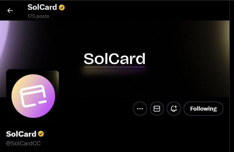 Completely aped into another $SOL based project that seemingly has utility

$SOLC - SolCard

Just makes sense when I see how $CHAT exploded, $MAIL exploded.

Once again: having fun in memecoins. Do not copy me. I am a moron. I am a degen. 😂

Anything can happen in crypto.