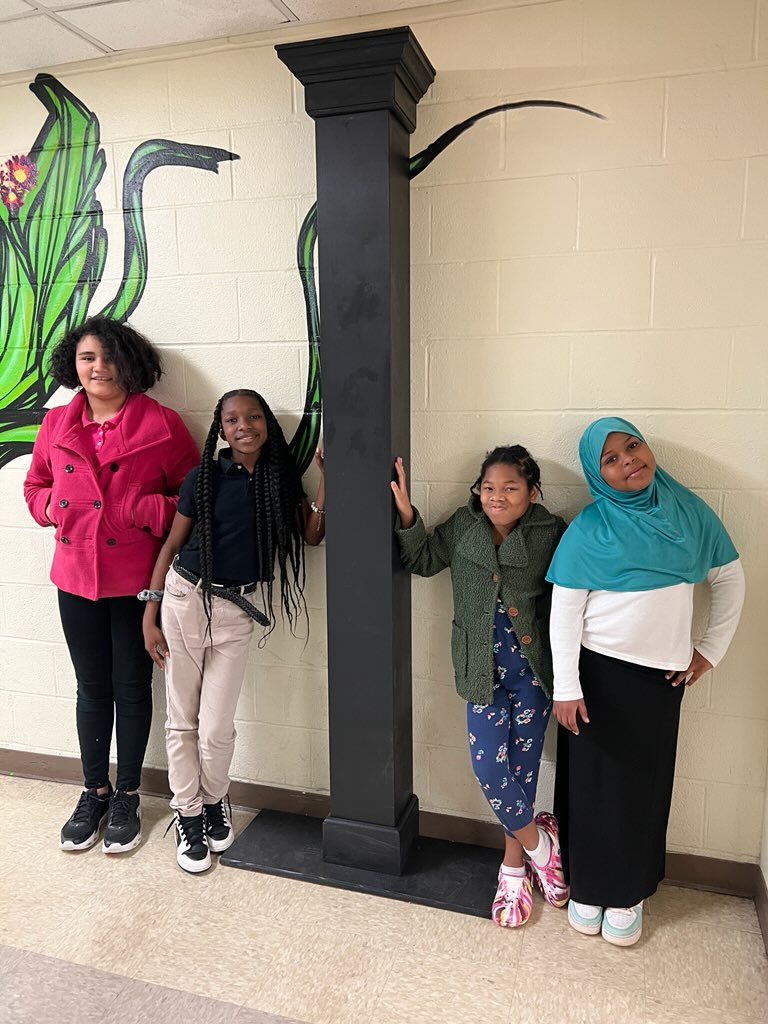 A big thank you goes out to Nashville Tools for Schools for building hallway columns to be used for our Museum Nights @ChurchwellElem1 and to Mr. Tony Clouse for funding the project. We love our community partners! @mnps_fcp @BonnerJr4
