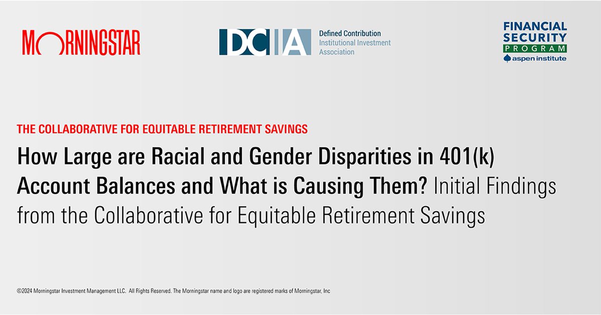 401(k)s are Essential– But Are They the Same for Everyone? Learn more: morningstar.com/business/insig…. @DCIIA_Research @MorningstarInc