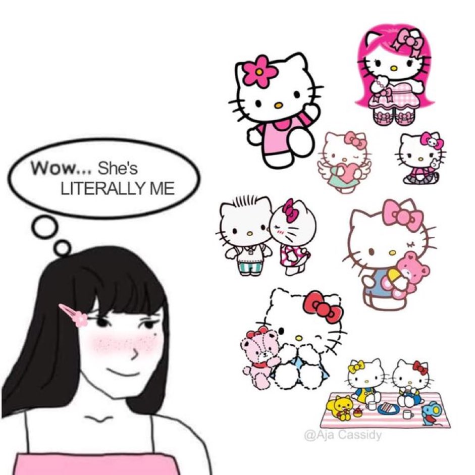 she’s literally me
