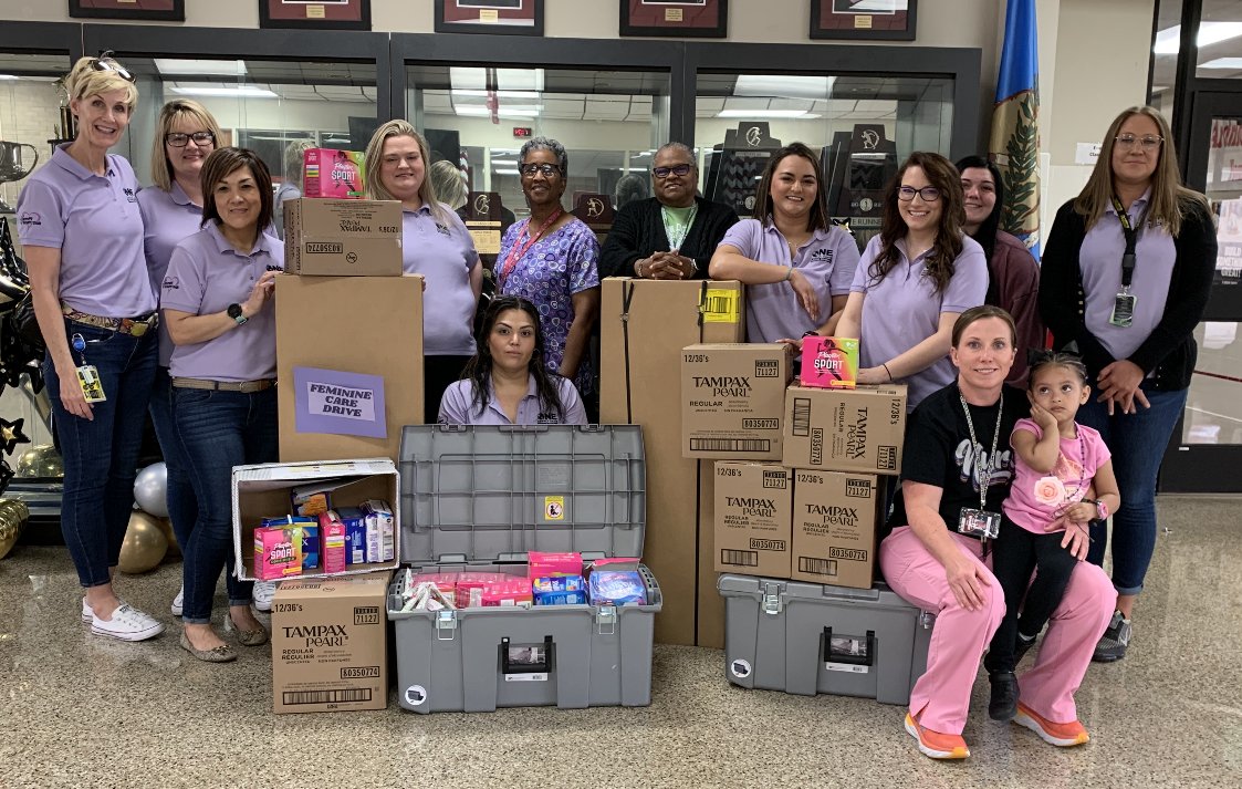 In honor of Women’s History Month, DG’s distribution centers, in partnership with DG’s Women’s Professional Network, collected feminine hygiene products to donate to local schools & nonprofits. The drives provided more than 36K products in 8 communities. ms.spr.ly/6012cWO3o