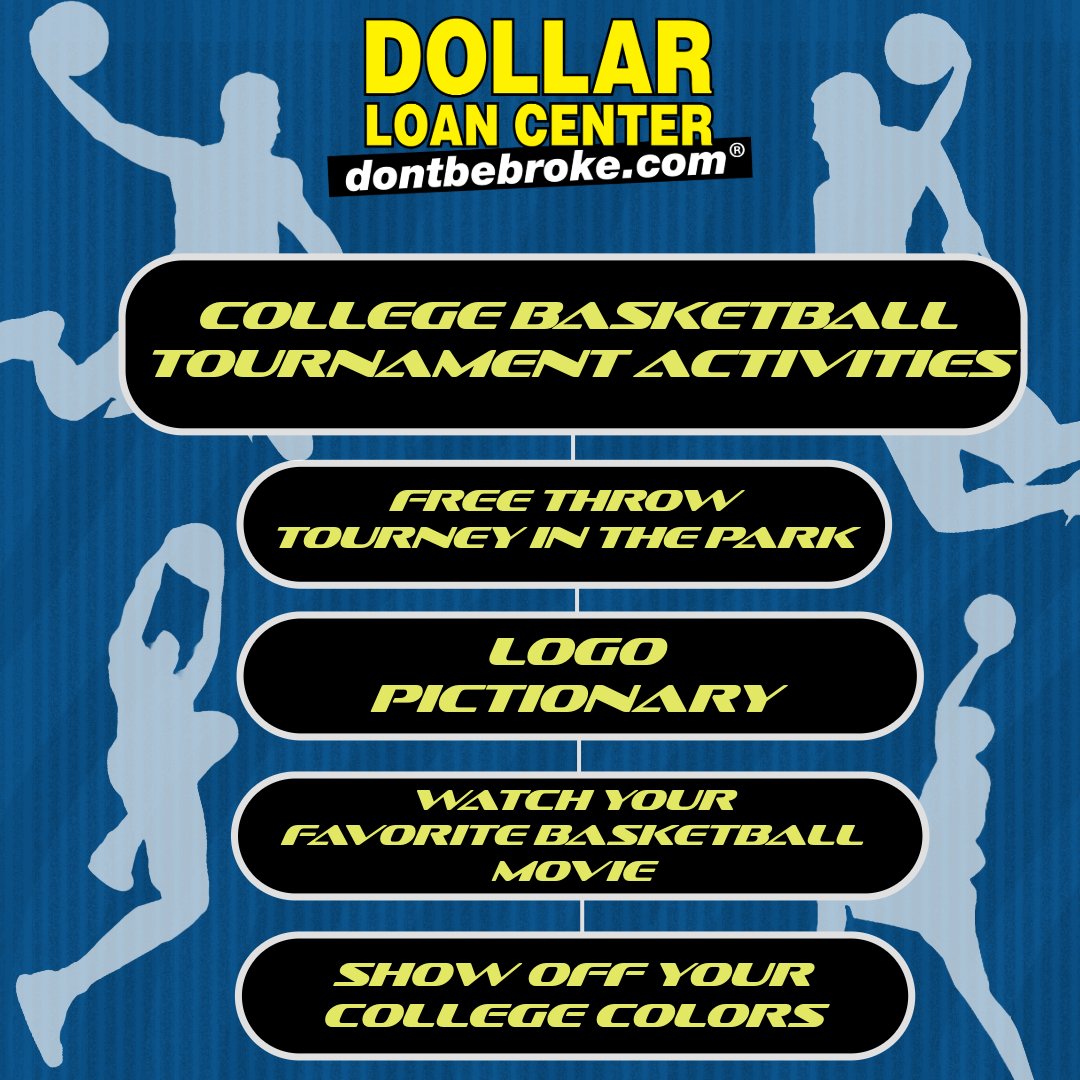 DontBeBroke's tweet image. Join in on all the madness! Check out these fun filled activities for this month&apos;s college basketball tournament and experience excitement like never before! 🏀

#collegebasketball #collegehoops #activityguide