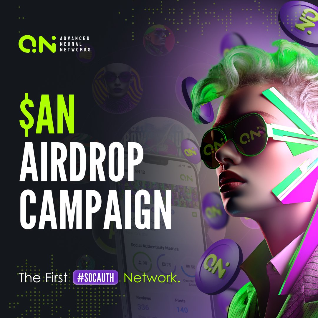 🔍 AANN.ai #Airdrop

🏆 Total Airdrop Pool: 750,000,000 AN 

🔴 Visit the airdrop page: intract.io/events/65dcfde…

🔘 Do at least 1 FCFS task on the airdrop page to be eligible.

#Airdrops #Bitcoin #AANNai #AirdropDetective