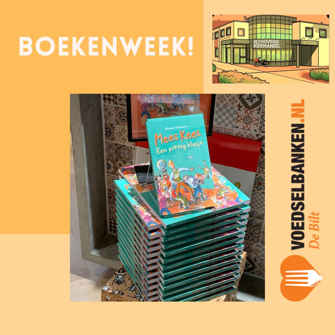 Het is #Boekenweek! Dat betekent dat er bij de Bilthovense Boekhandel weer een actie is voor de voedselbank. Er kunnen boeken gedoneerd worden, zodat er straks voor elk kind een boek is! Helpt u ook mee? Bedankt 📚🧡

#voedselbank #doneereenboek #bilthovenseboekhandel