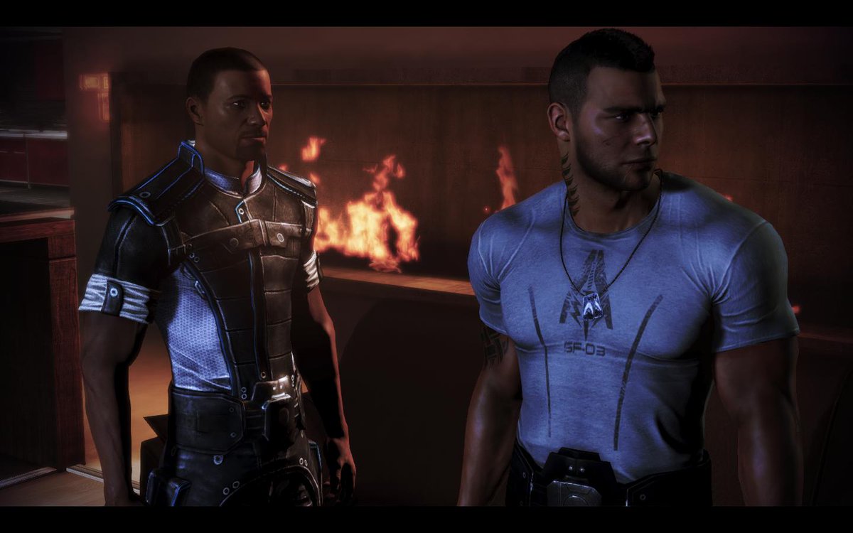 mass effect 3 is the best game in the series bc it has these two in (and also mshenko)